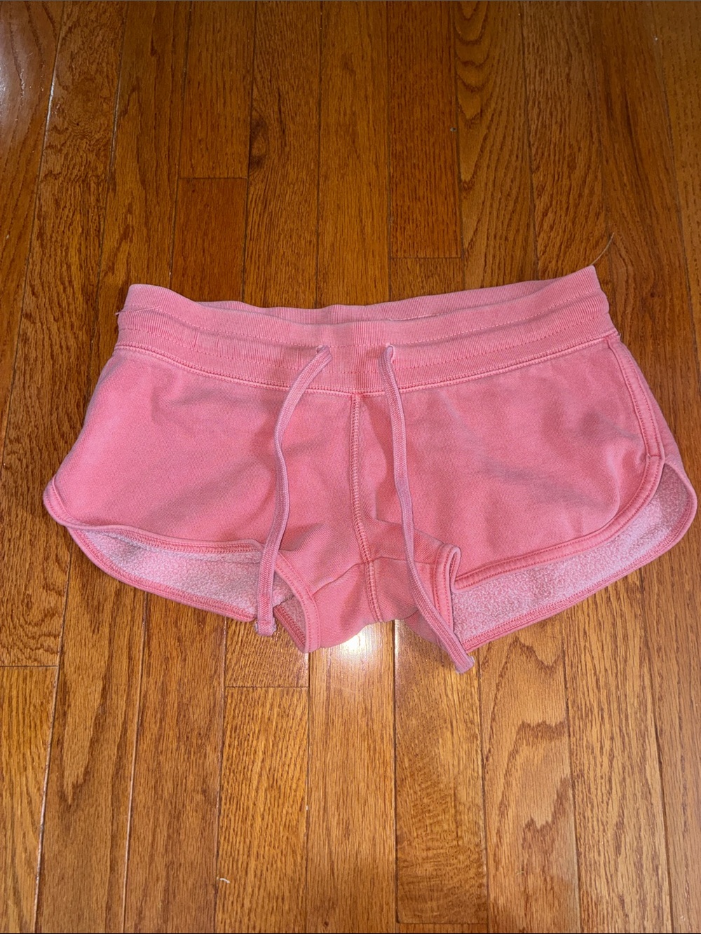 Brandy Melville Pink Drawstring Athletic Shorts